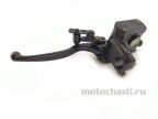 Машинка тормозная скутеры, ATV левая с фиксатором тормоза