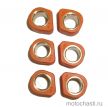 Ролики D-профиль 16x13, 7 грамм, Honda, 139QMB